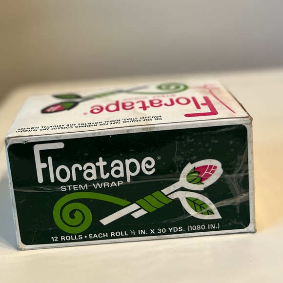 Floratape Office New Vintage Floratape Green Floral Tape Stem Wrap